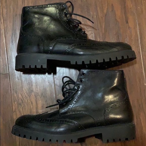 A. Testoni brogue Chukkah boot main image 0